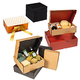Boites cadeaux carton pliables